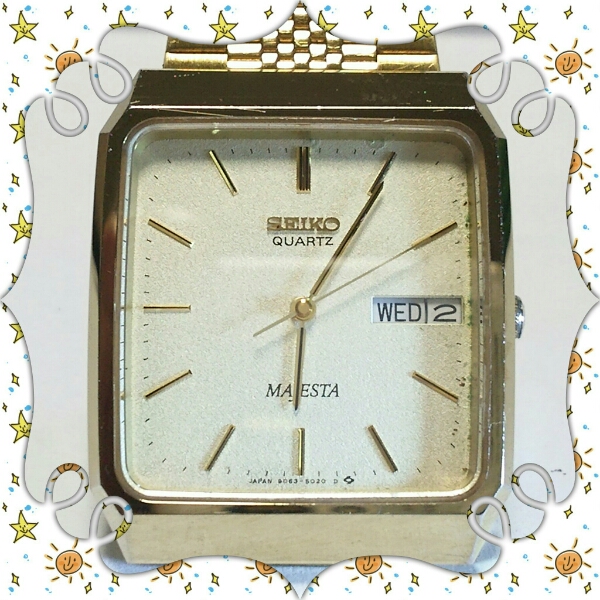 セイコー マジェスタSEIKO MAJESTA 9063-5020 GHA 電池交換済(セイコー