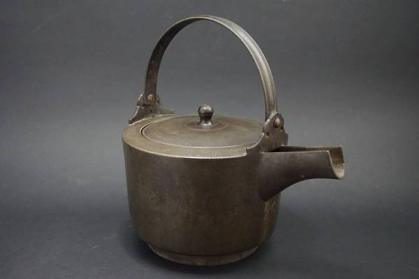 981☆銅製　古い水差し　屠蘇器　酒器　古民具　重量1416g