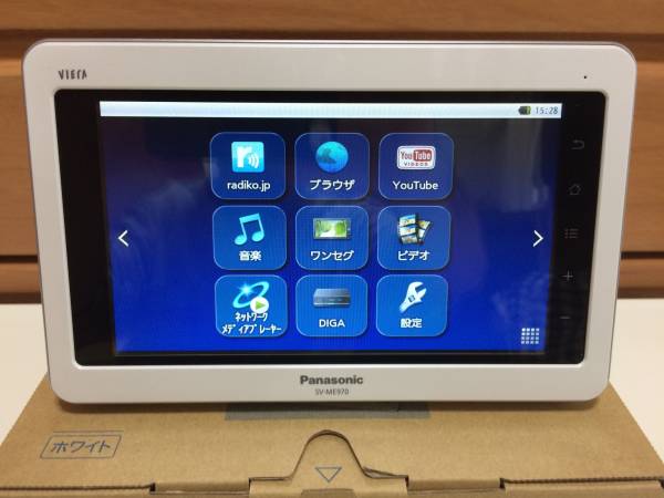 パナソニックお風呂TV（ビエラ・ワンセグ）/SV-ME970（美品）_1