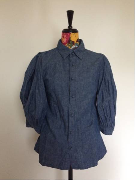 キャピタルの可愛いデザインシャツ KAPITAL コムデギャルソン風