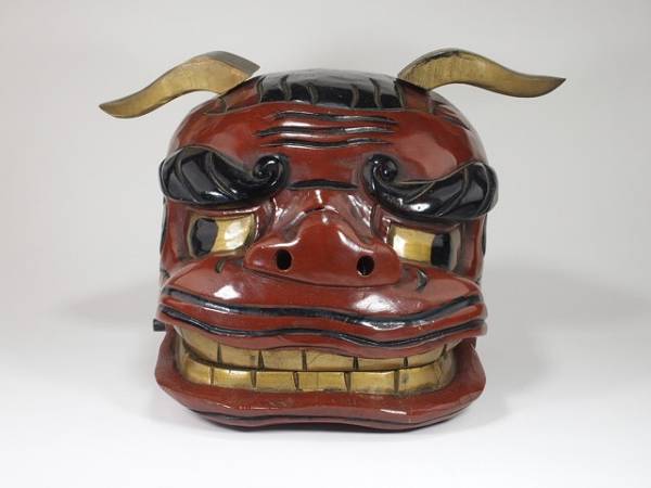 木彫 獅子頭 /獅子舞・ 美術品 東洋彫刻 【公式通販】