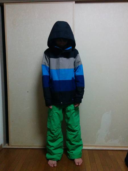 ■□　USED 2014 BURTON ウェア上下　M　136～147　□■