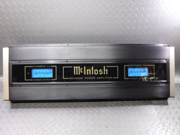 保証付 Mcintosh マッキントッシュ MC4000M パワー アンプ 美品