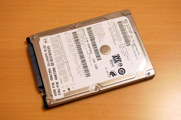 送料込み 即決 G570リカバリ 富士通 2.5インチHDD 160GB FUJITSU