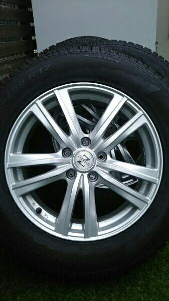 スタットレスタイヤホイールセット 4本