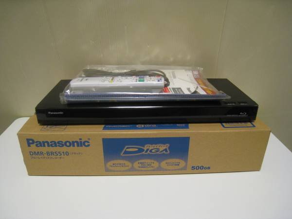 Panasonic ブルーレイ DIGA DMR-BRS510 2016年製 Panasonic☆ブルーレイDIGA DMR-BRS510☆HDD500GB☆2016年製 Panasonic