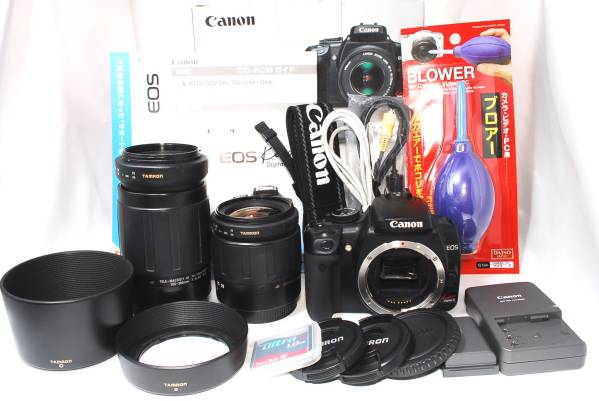 HOT，大人気 【新品級 豪華】Canon EOS Kiss Digital X 超望遠 300 W