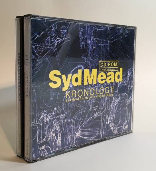 シド・ミード クロノログ2 CD-ROM Syd Mead KRONOLOGⅡ(原画、設定資料