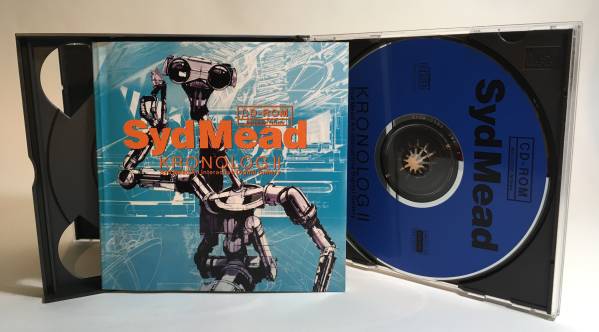 シド・ミード クロノログ2 CD-ROM Syd Mead KRONOLOGⅡ(原画、設定資料