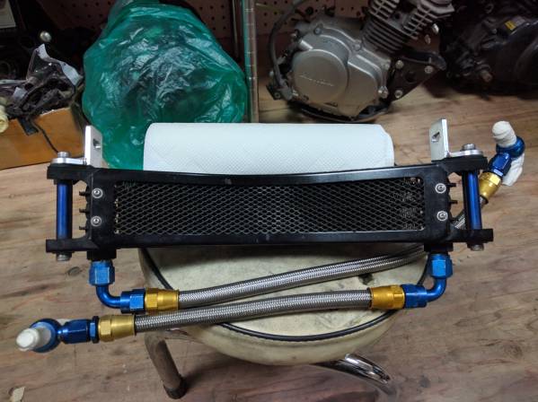 ZRX1100/1200/R用プロトラウンドオイルクーラー中古美品 | プロト PLOT