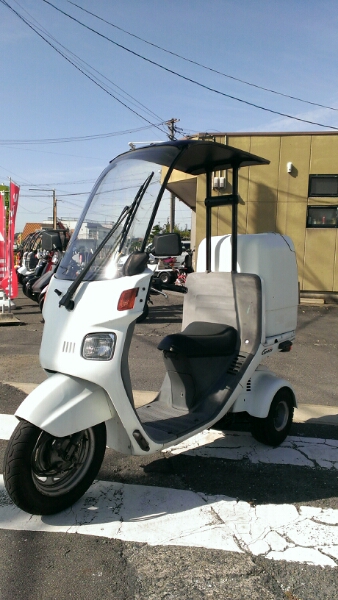 愛知県より ジャイロキャノピー2スト 下取り現状販売車両
