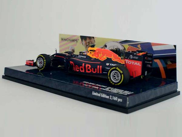 レッドブルRB12 2016 #33 M.VerstappenスペインGP初優勝PMA 1/43