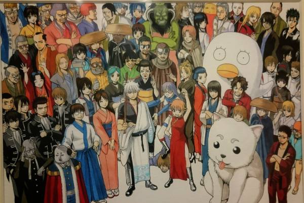 銀魂 ジャンプフェスタ2015 未展示品 高級複製原画 JF 集合
