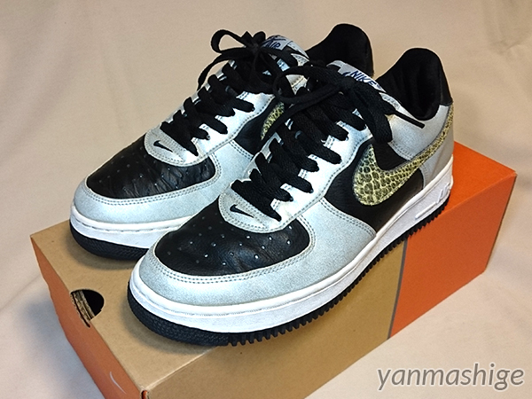 AIR FORCE 1 B エアフォース１ 黒ヘビ COJP SNAKE 2001 黒銀
