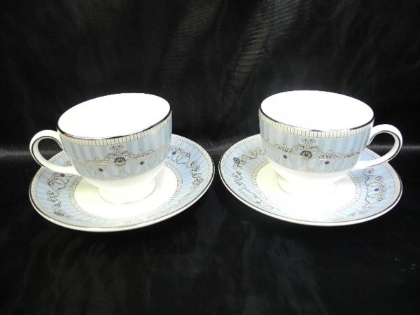 中古美品】WEDGWOOD ウェッジウッド ペア C&S 箱あり 英国製ウェッジ