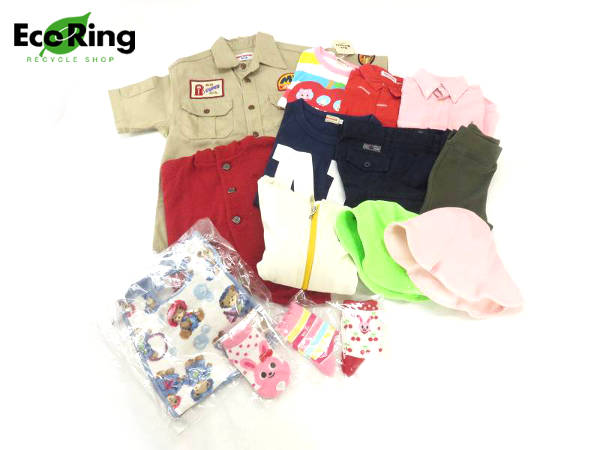 1円 ミキハウス他 ベビー＆キッズ トップス等 計15点セットES442