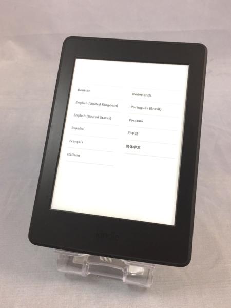 V31美品 Kindle Paperwhite 2015年モデル ブラック V31美品 Kindle Paperwhite 2015年モデル ブラック