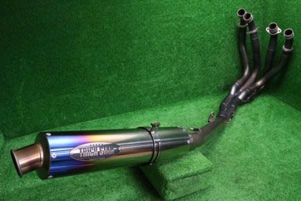 22995☆ZZ-R1400. 06-07 トリックスター チタンマフラー 良品 カワサキ