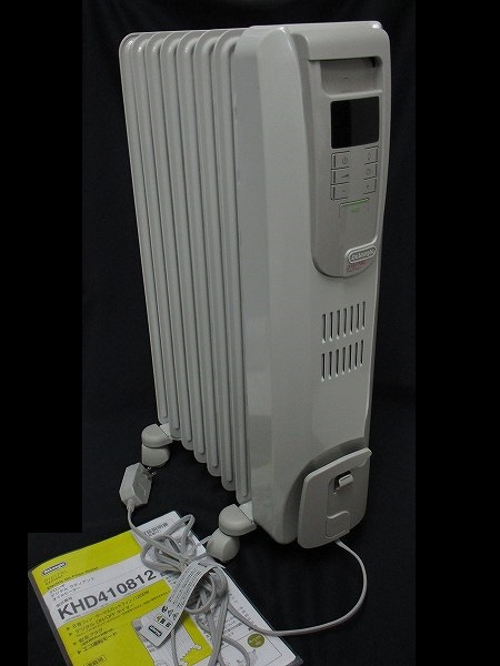 【USED】 デロンギ★オイルヒーター KHD410812-LG