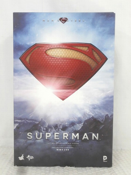 ホットトイズ 1/6 MMS200 MAN OF STEEL スーパーマン [梱0.1] おもちゃ