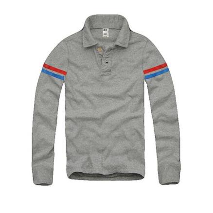 カリホリ『Cali Holi』170106/長袖ラガーシャツ/グレー/XL