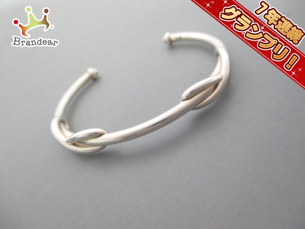 ティファニー バングル 美品 インフィニティ シルバー TIFFANY&Co