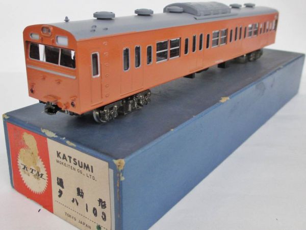 【HO ジャンク】KTM カツミ 赤ラベル クハ103 オレンジ 103-316