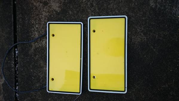 字光式ナンバー 軽自動車 井上工業 車検OK