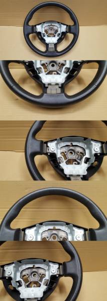 C25 セレナ レザー　革　ステアリング　即発送