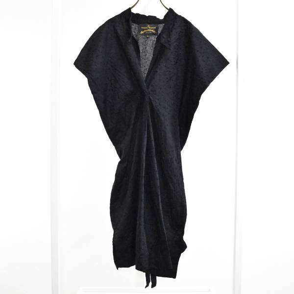 美品*Vivienne Westwood Anglomaniaブラックデザインワンピース 38  
