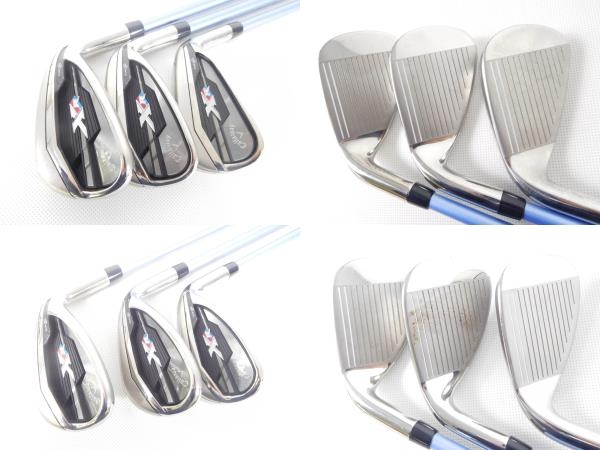 中古 Callaway XR 7-9I PW SW A アイアン 6本 クラブ K2174986