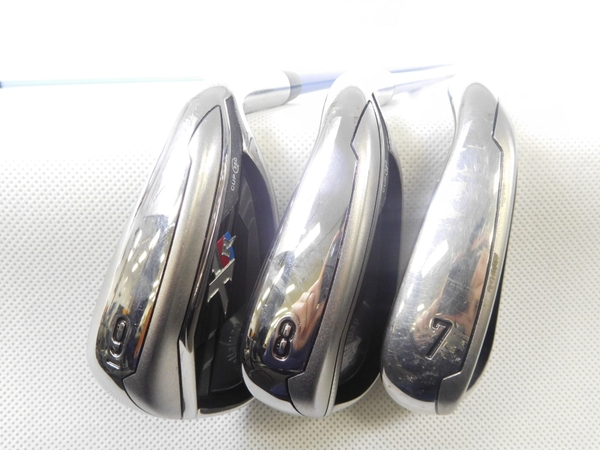 中古 Callaway XR 7-9I PW SW A アイアン 6本 クラブ K2174986