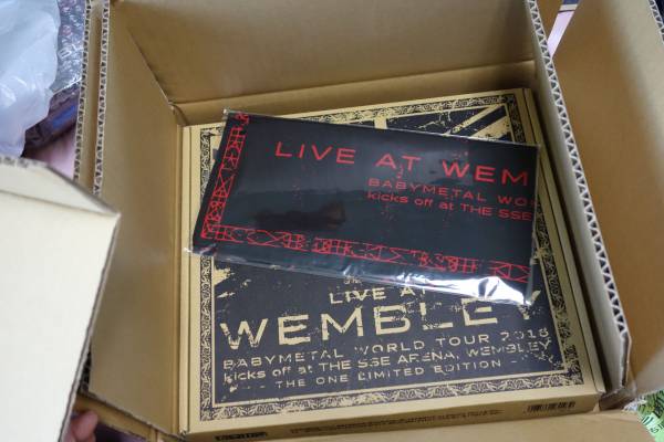 THE ONE限定BD BABYMETAL LIVE AT WEMBLEY ARENA ブルーレイ BABYL