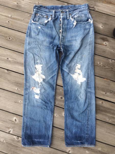 VINTAGE LEVI'S 501XX 隠しリベット 本物