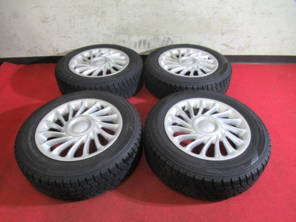 2013年製 ダンロップ スタッドレス 185/65R15 4本bB純正ホイール