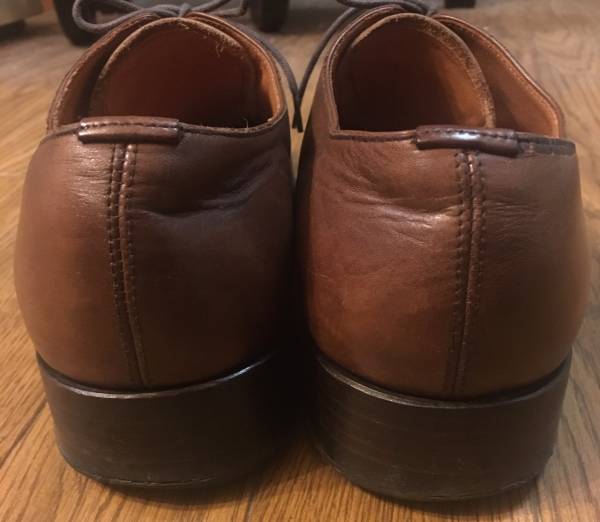 リーガル ストレートチップ　２５㎝　茶　革靴