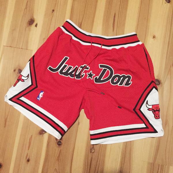 Bulls Chicago Just Shorts Don Ness & Mitchell JUST NBA DON x