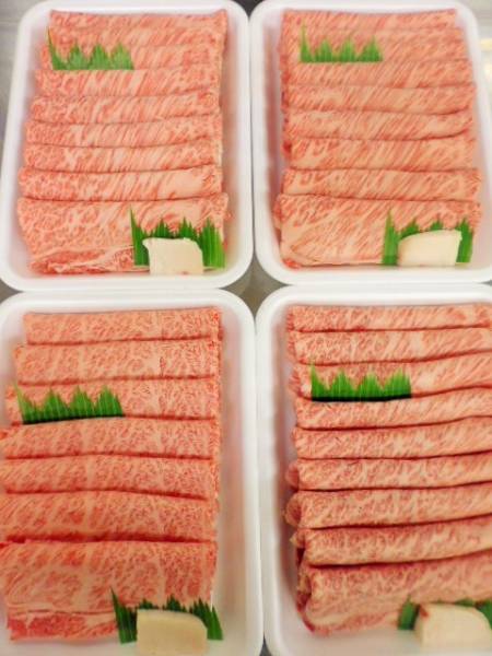 ２ｋｇ 肉オク！栃木A4 特選和牛肩ロースすき焼き&amp;amp;切り落とし