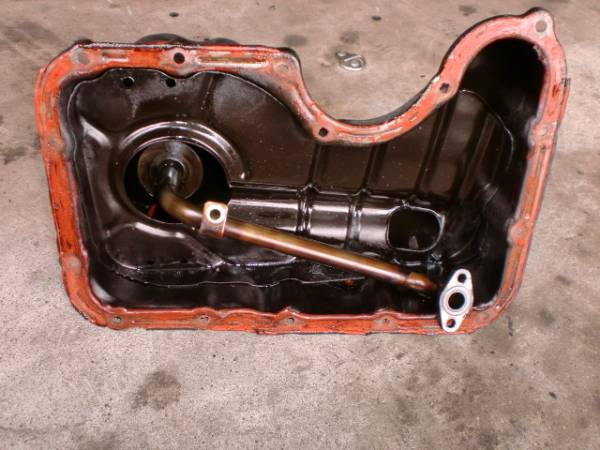 ジムニーJB23 オイルパン(ストレーナ付)の中古品