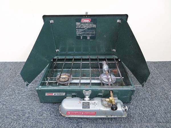 Coleman 0 Stove Unleaded Dual Fuel unleaded ツーバーナー