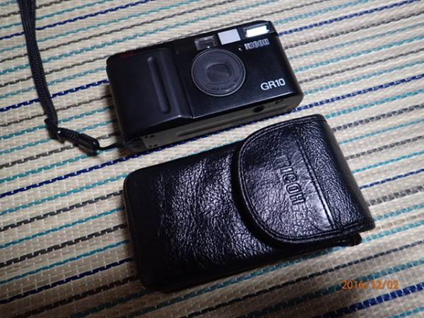 中古品 リコー RICOH GR10 ブラック（純正ケース付） GR10 RICOH