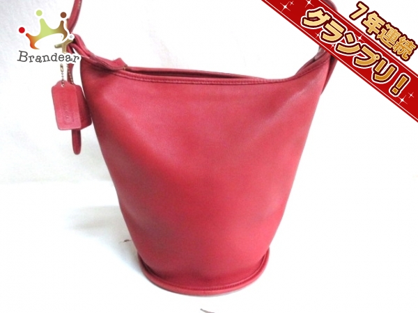 COACH(コーチ) ショルダーバッグ - 9953 レッド レザー COACH(コーチ) コーチ ショルダーバッグ - 9953 レッド レザー COACH