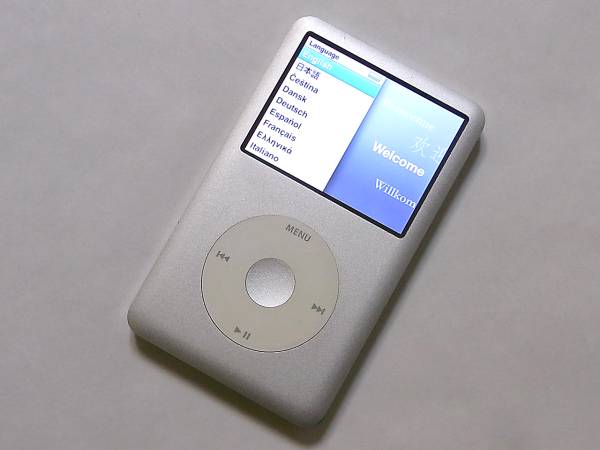 iPod classic 第6世代 シルバー 120GB オンライン ショッピング 【公式