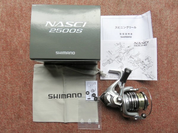 シマノ スピニングリール ナスキー 2500S シマノ スポーツ、レジャー