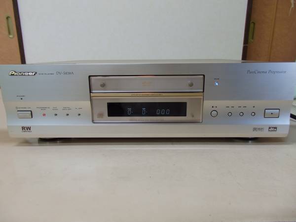 ジャンク・通電OK Pioneer パイオニア DV-S838A DVDプレーヤー DV