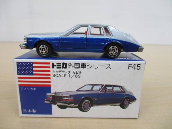 キャデラック 日本製 - Yahoo!オークション 青箱 セビル (3455)トミカ