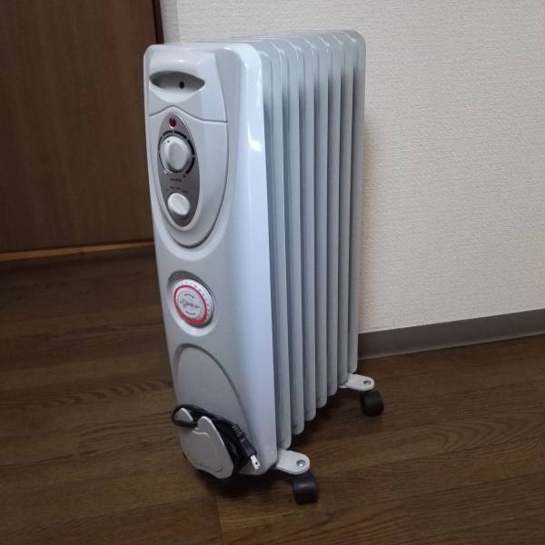超美品未使用無傷 TEKNOSオイルヒーターこの冬の節約暖房