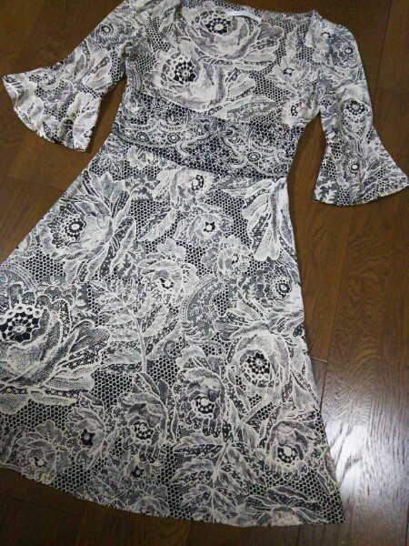 ダイアンフォンファステンバーグ シルクワンピース 4 DIANE von