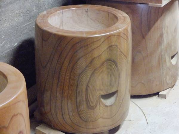 臼　欅　新品　２升　訳あり