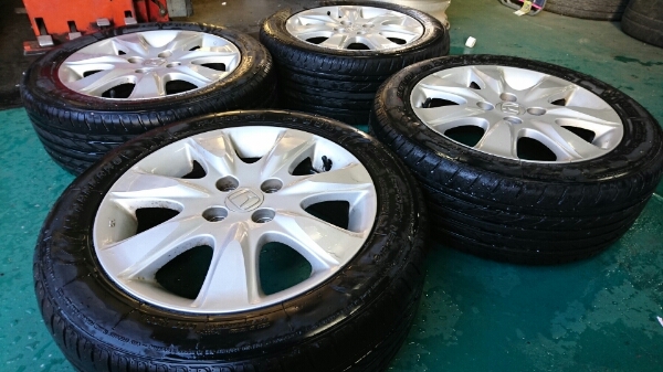 195/55R15 インサイト グレイス フィット シャトル フリード等に